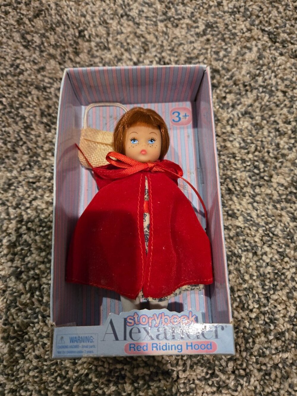 NIB Storybook Alexander Red Riding Hood Doll